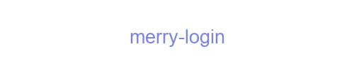 MERRY login
